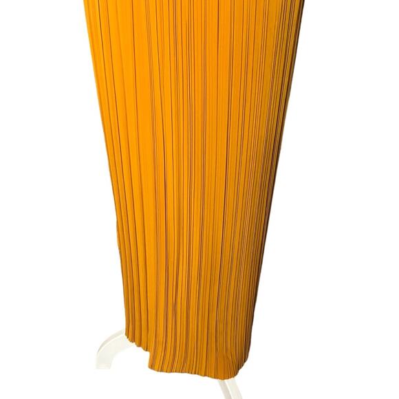 ALC Sienna V Neck Cutout Maxi Dress in Marigold sz 2 - Picture 7 of 10